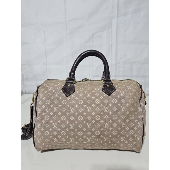 Louis Vuitton Handbags - Louis Vuitton Speedy Bandouliere Bag Mini Lin 30